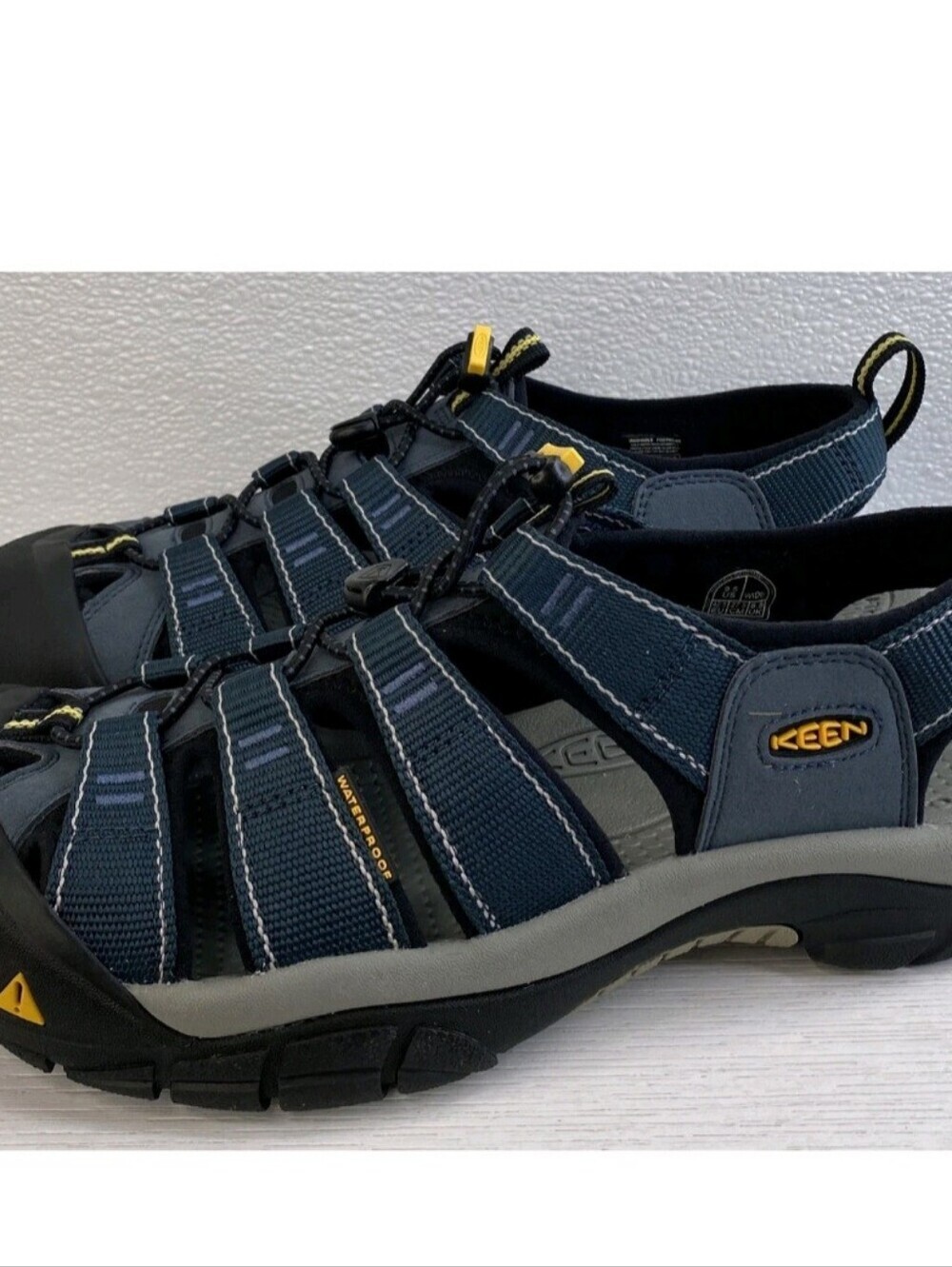 KEEN Newport H2 Men's Hiking Water Sandals Navy/Medium Gray Size 9.5 Wide NWOB - Picture 4 of 9